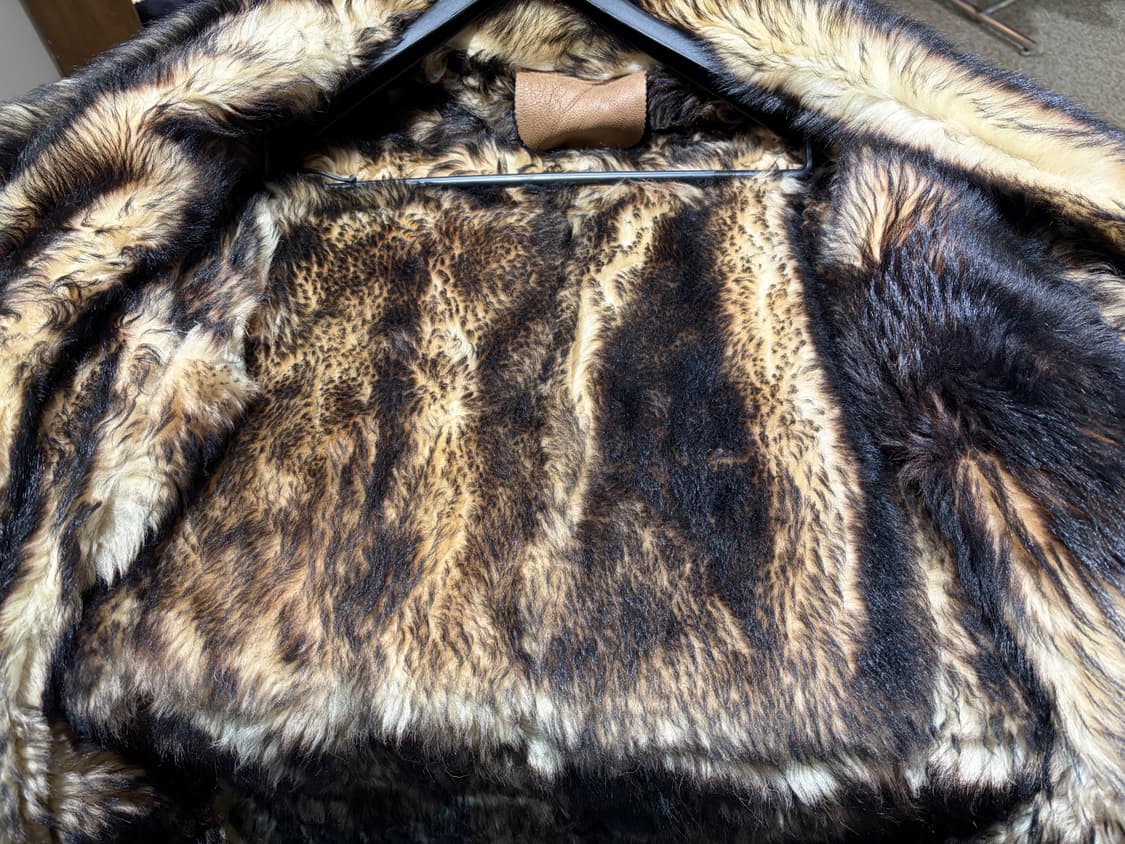 입생로랑 산양 레더 퍼 무스탕 자켓 상품이미지6