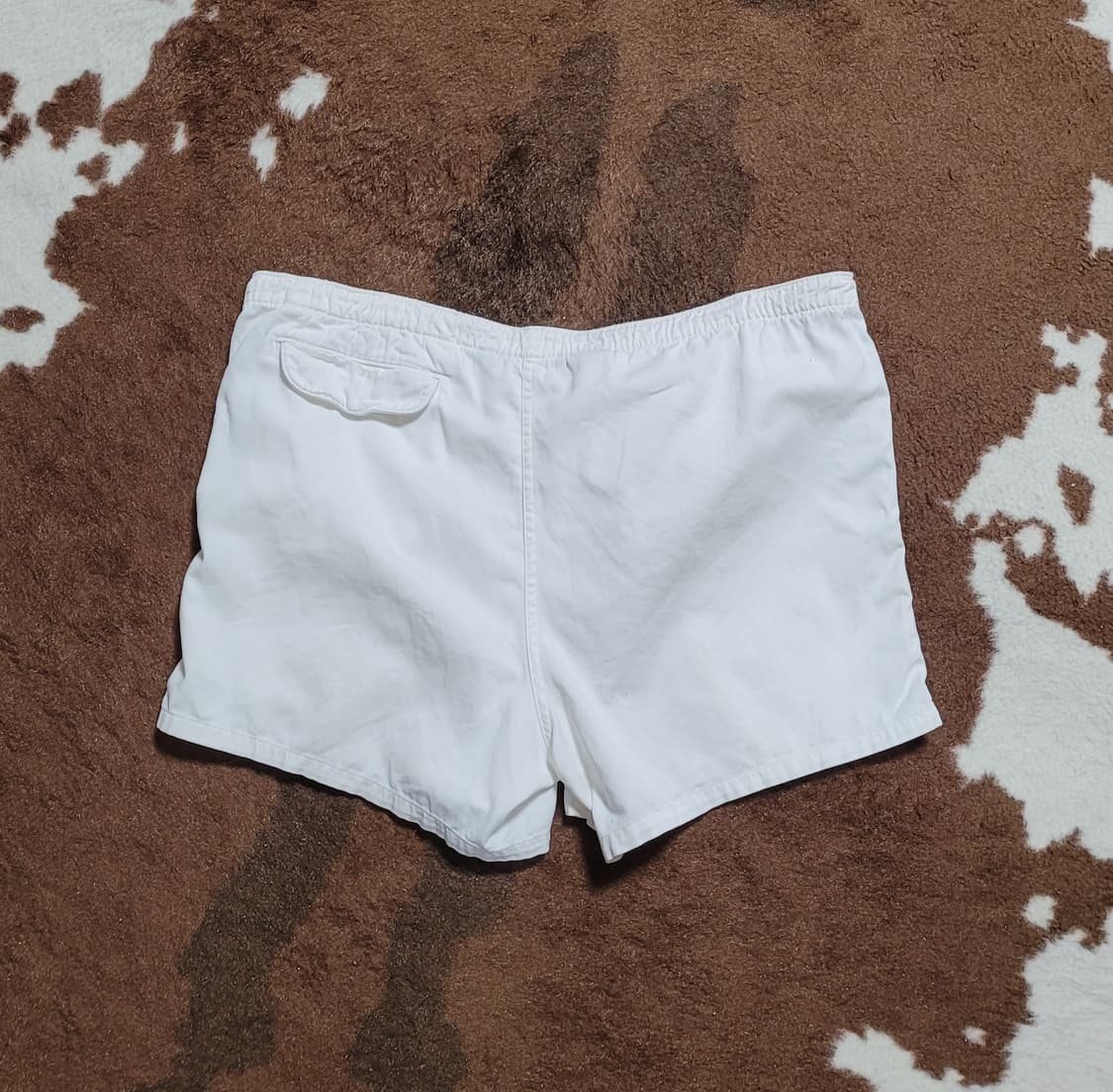 폴로 랄프로렌 남성용 화이트 숏 반바지(L) 상품이미지2