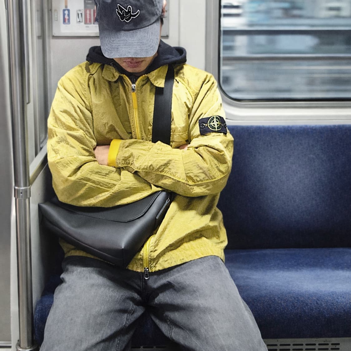 XL 스톤아일랜드 나일론메탈 오버셔츠 상품이미지8