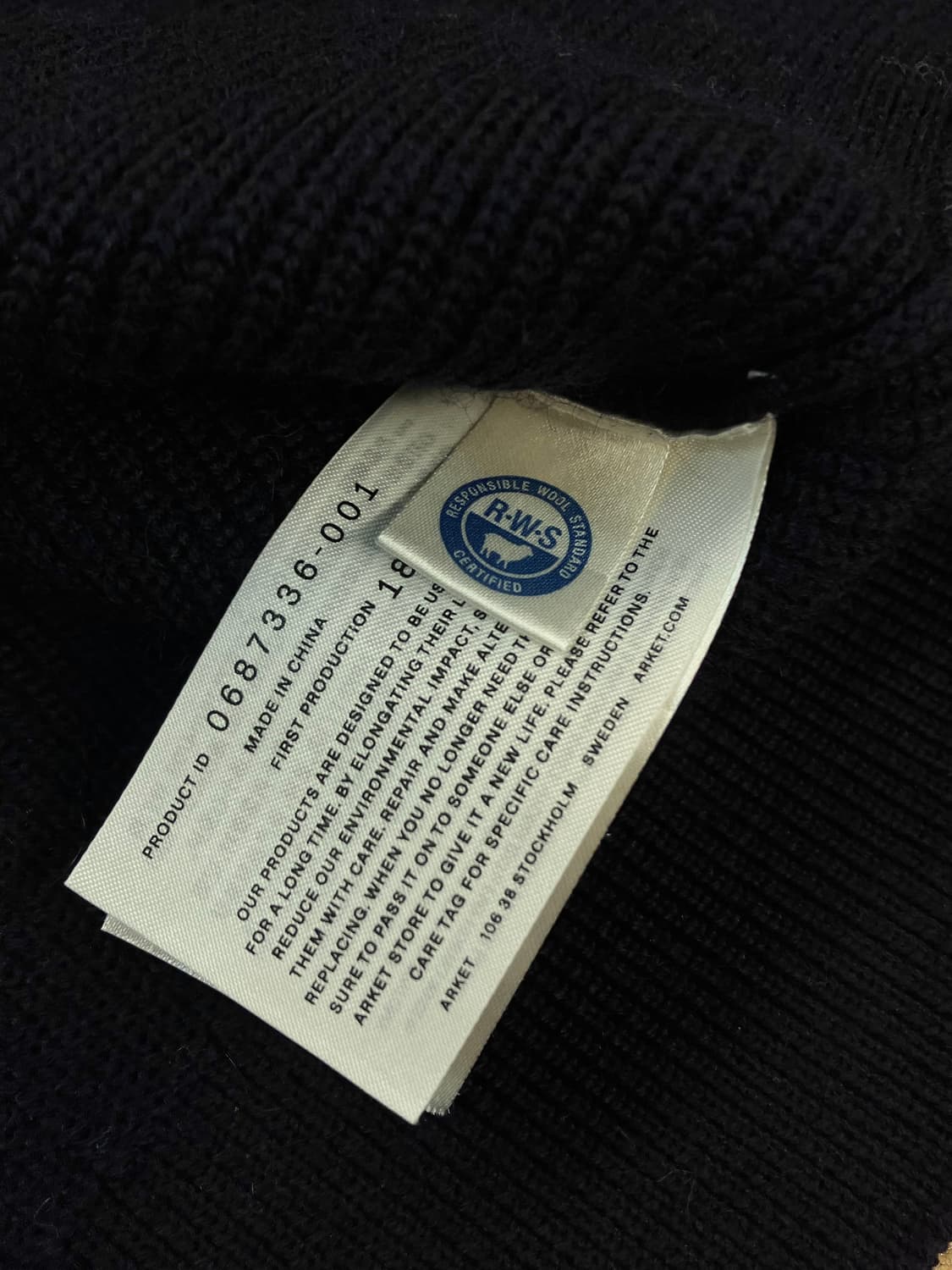 빈티지 반집업 스웨터 네이비 M  #csz3700 상품이미지5