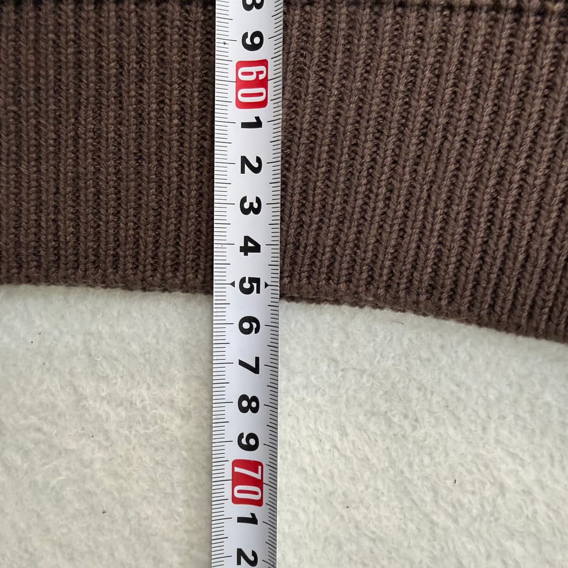 M 미니멀코드 세미오버 라운드 니트 0401T 상품이미지6