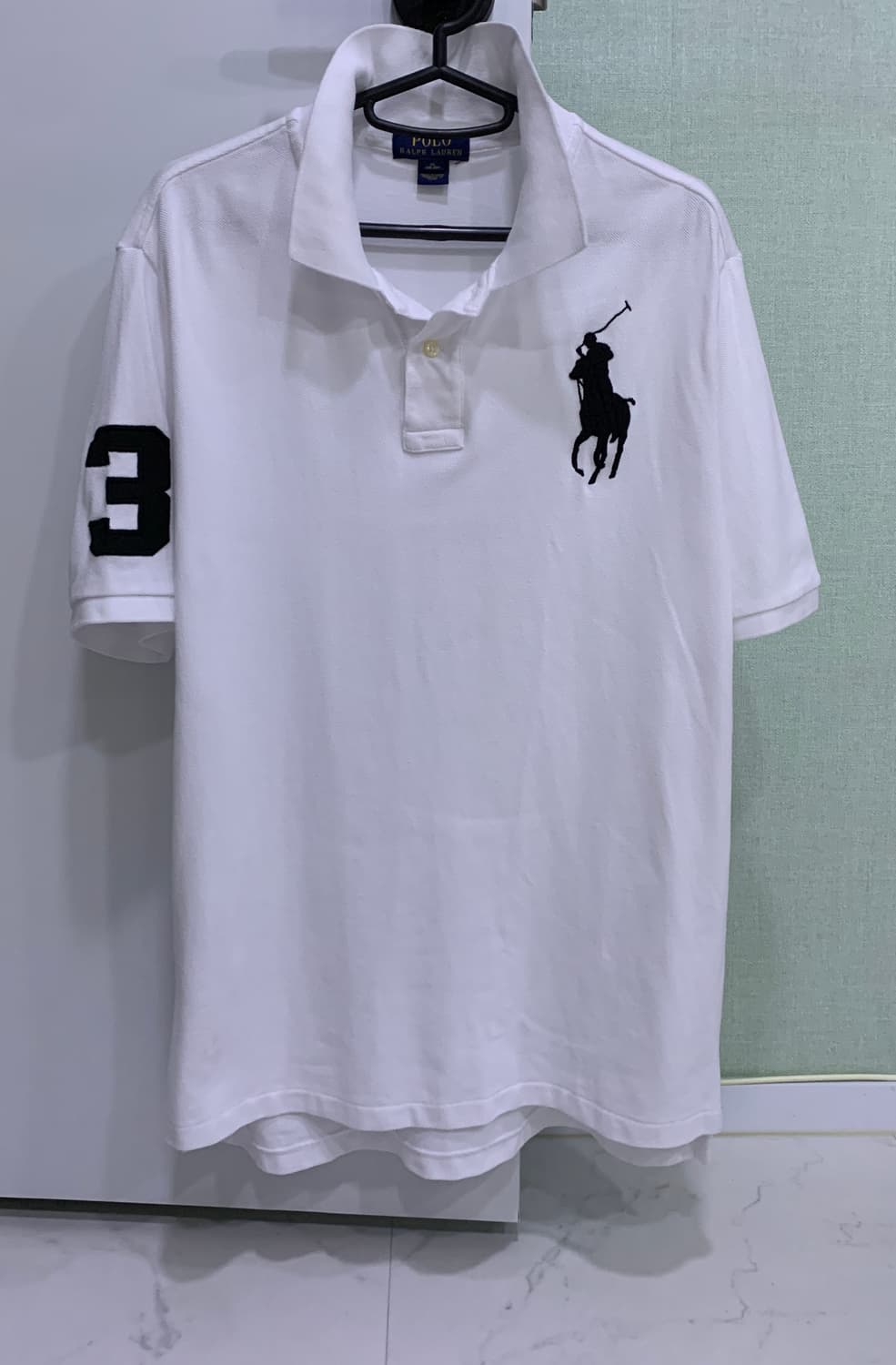 폴로 빅포니 화이트 블랙 상품이미지1