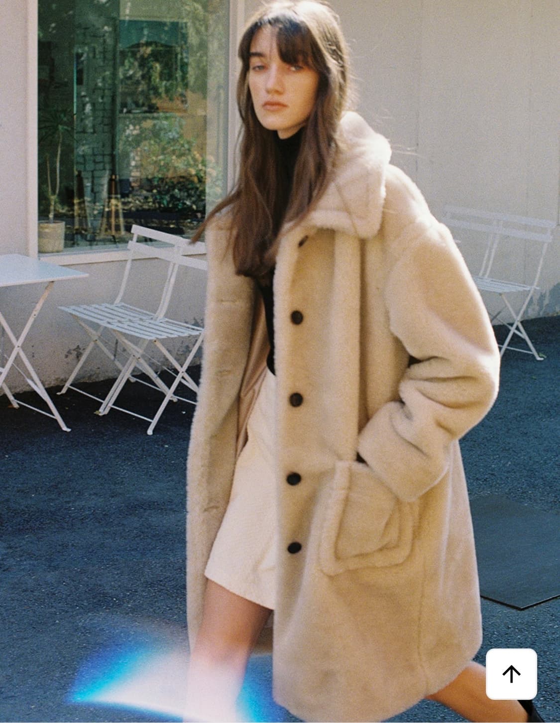 노미나떼 체스터 퍼 코트 상품이미지1