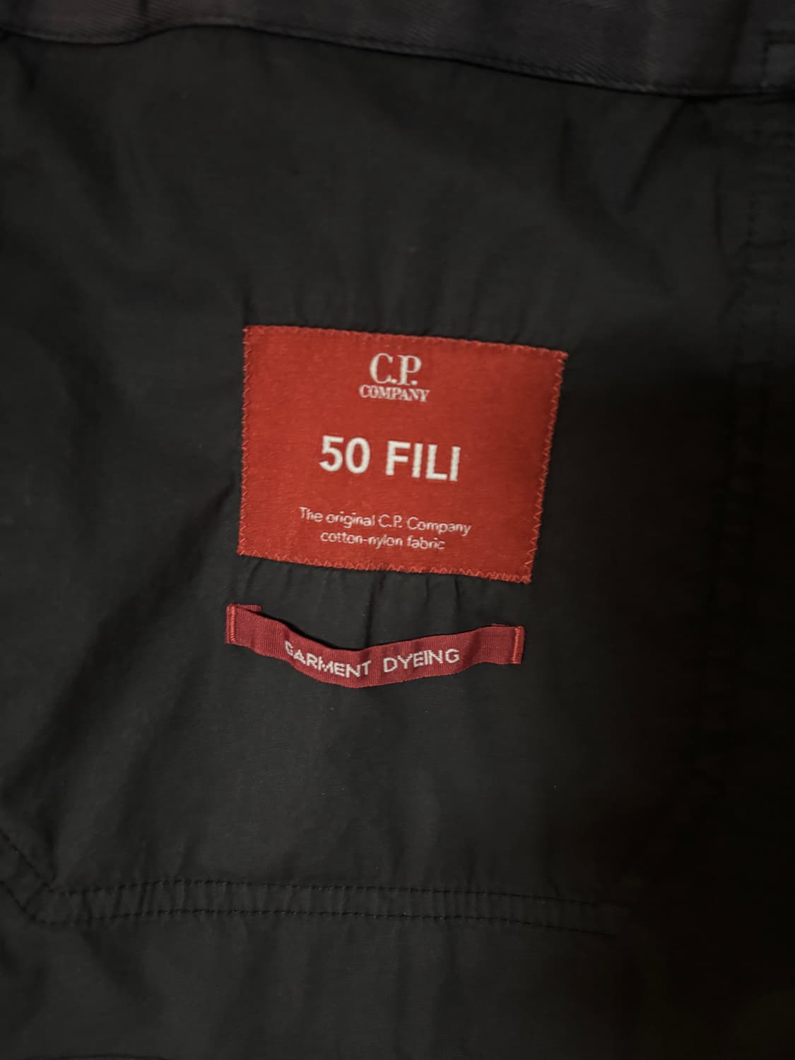 Cp컴퍼니 50Fili 가먼트다이 자켓(50) 상품이미지5