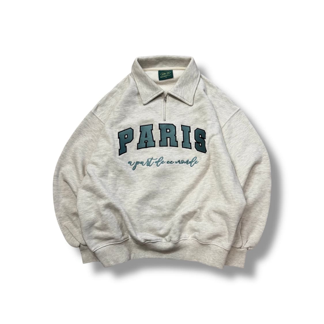 론론 카라 하프집업 티셔츠 상품이미지1