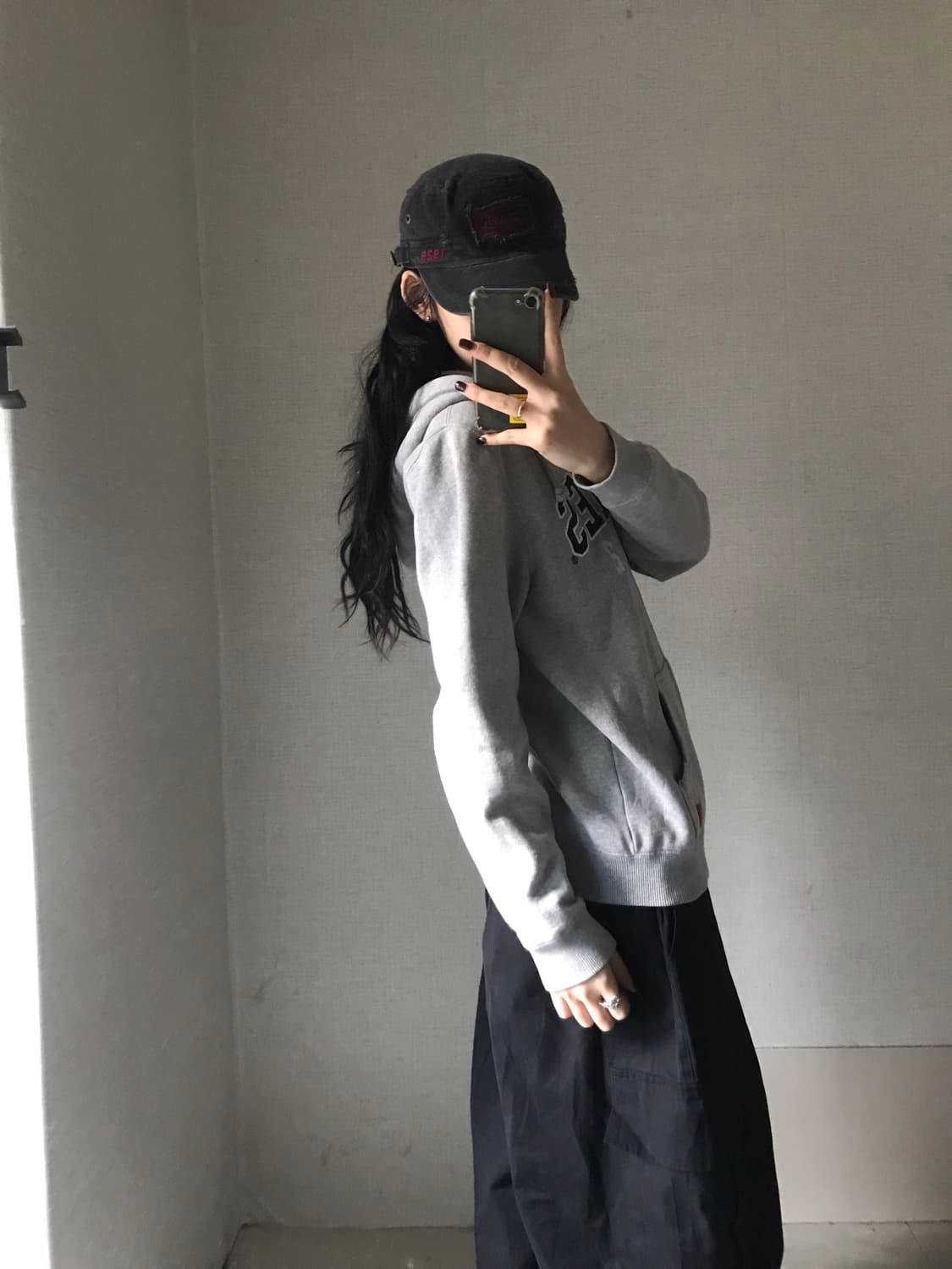 디키즈 그레이 후드집업 상품이미지5
