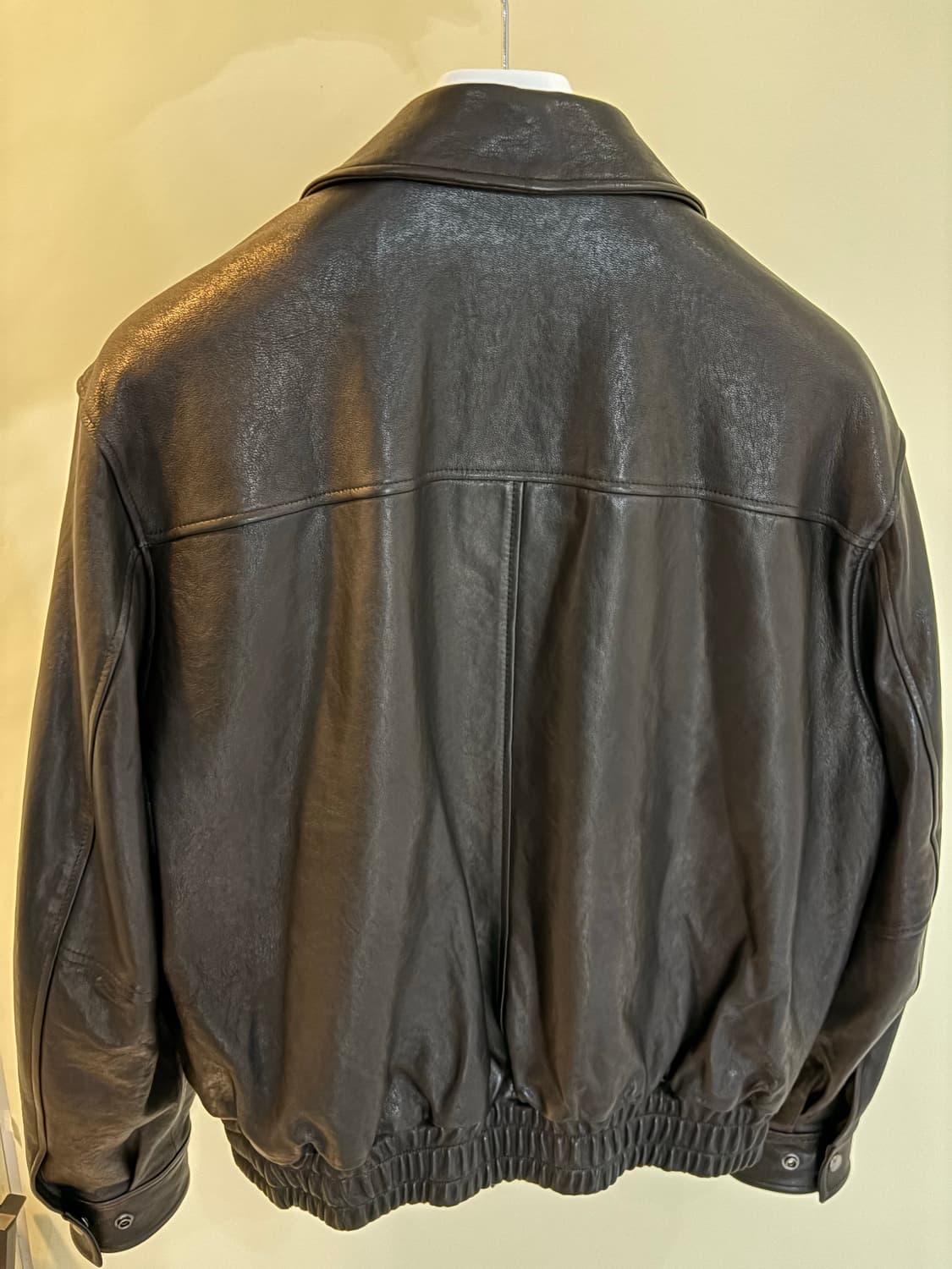 쿠어 베지터블 레더 a2자켓 블랙 L사이즈 상품이미지2