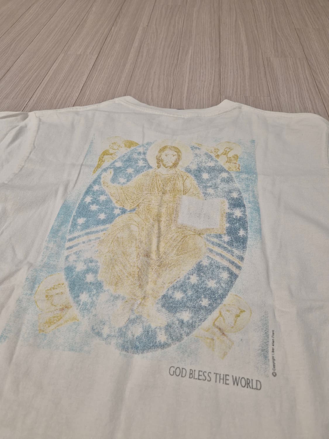 세인트미카엘 HOLY MOTHER 티셔츠 (L) 상품이미지6