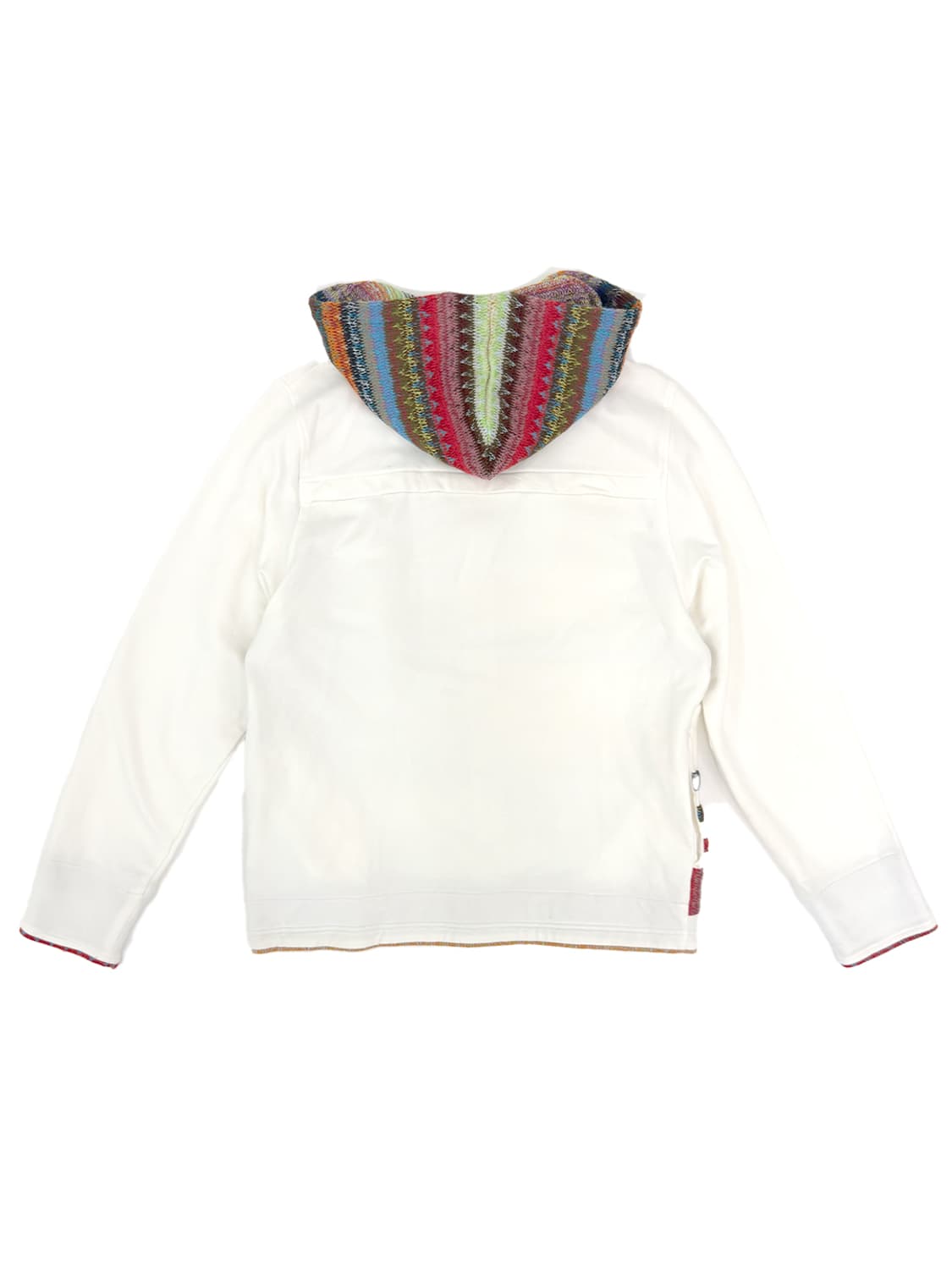 Vintage  Knit Panel Zip Hoodie 상품이미지2