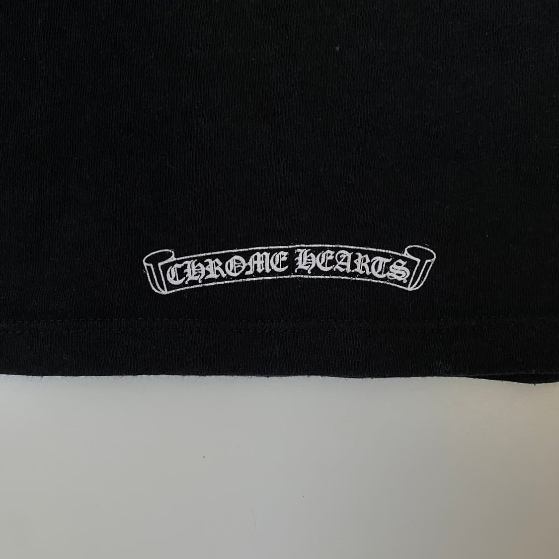 [M] 크롬하츠 롤러스케이트 홀스슈 티셔츠 블랙 상품이미지6