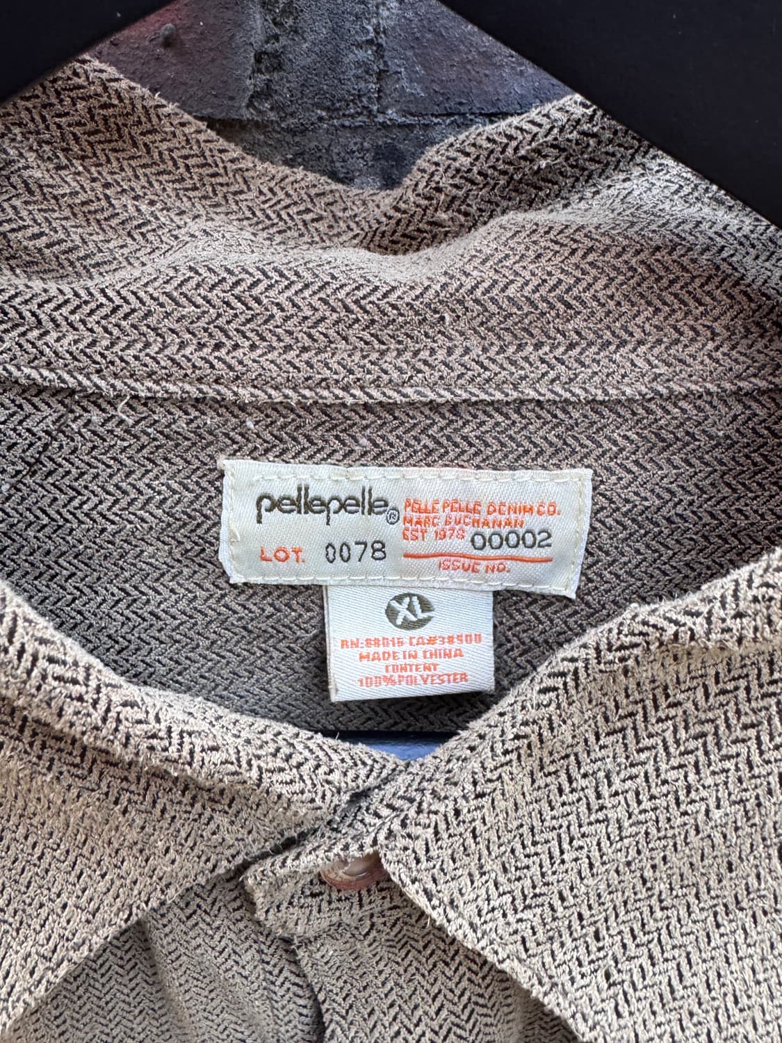 80s 펠레펠레 드래곤 자수 셔츠 상품이미지4