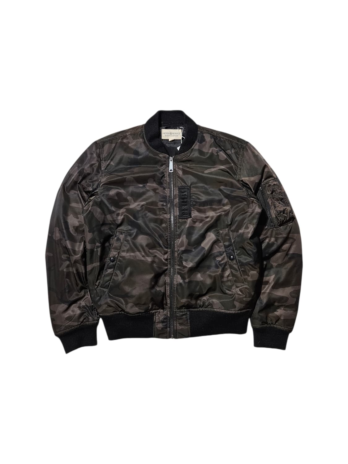 데님앤서플라이 카모 Ma-1 플라이트 자켓 M 덕다운 패딩 상품이미지1