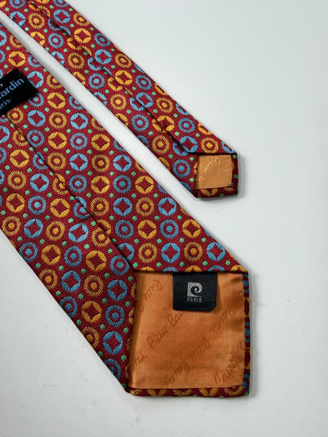 피에르가르뎅(Pierre cardin) 실크 넥타이 9.3cm 상품이미지5