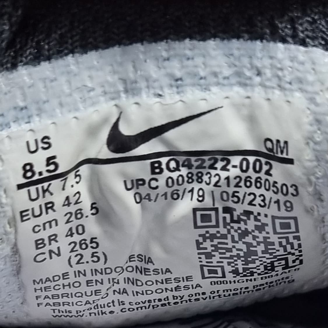 나이키 코트. 로얄ac 스니커즈265 상품이미지6