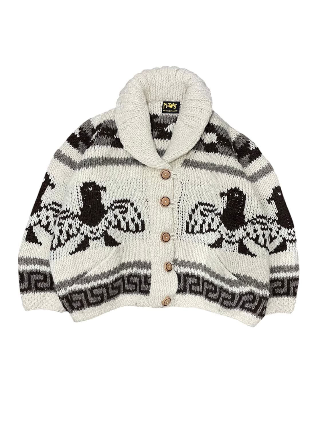 (빈티지)NATRAJ 숄카라 울 코위찬 상품이미지3