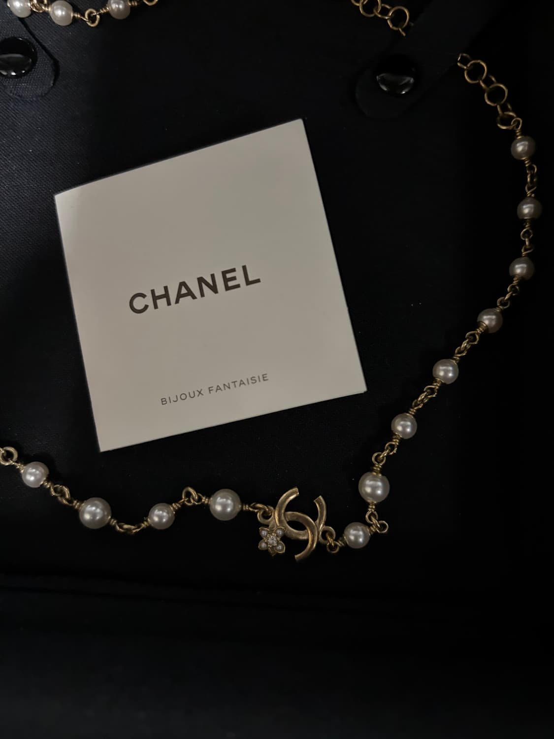 샤넬진주목걸이 상품이미지2