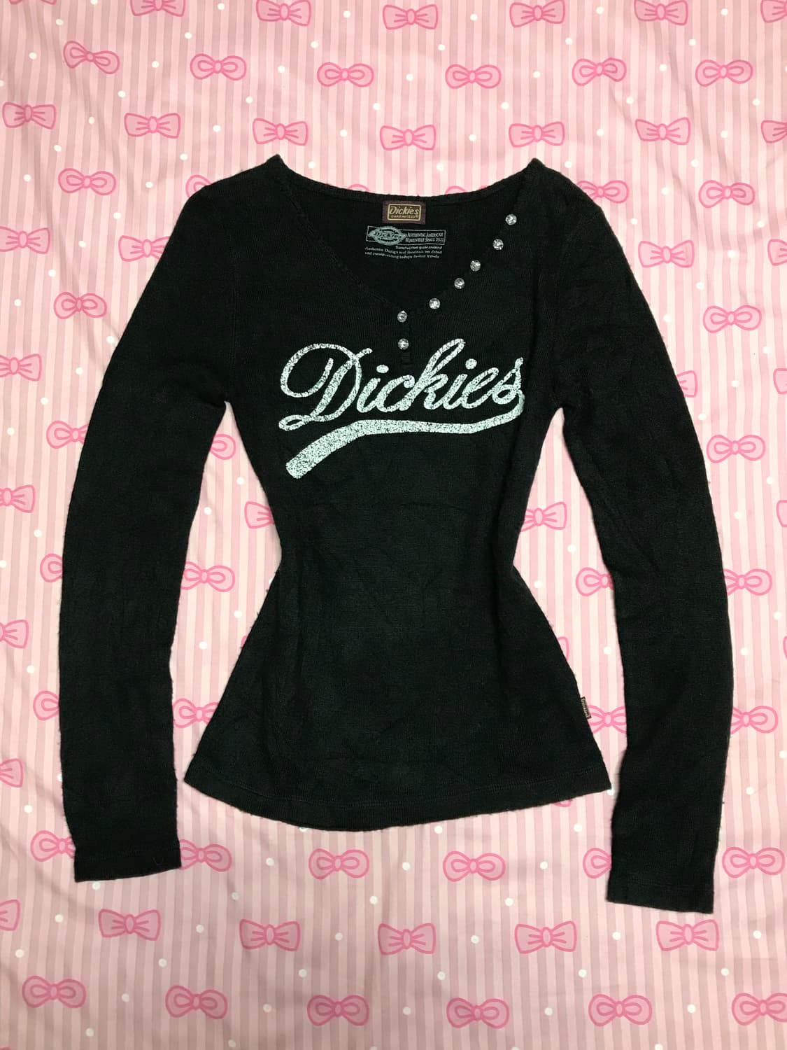 디키즈 y2k 니트 슬리브 상품이미지1