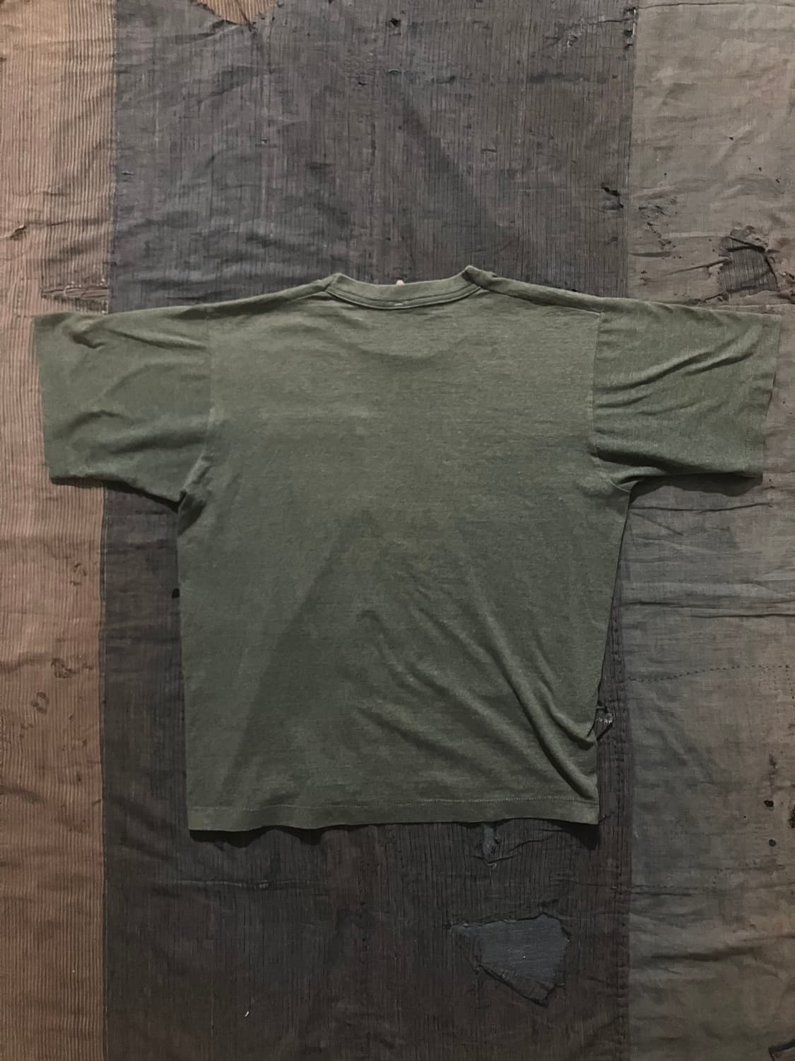 🇺🇸 80s USA 빈티지 프룻 오브 더 룸 셀비지 포켓 티셔츠 상품이미지3