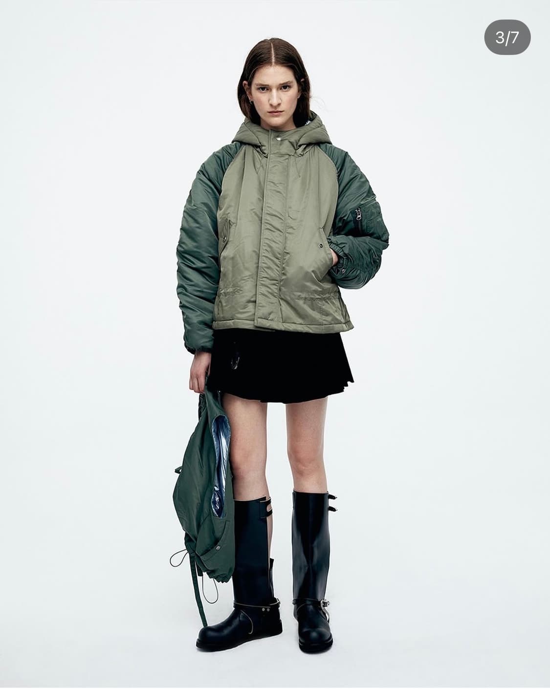 앤더슨벨(헤이든 베스트 레어드패딩s/m여성사이즈) 상품이미지3