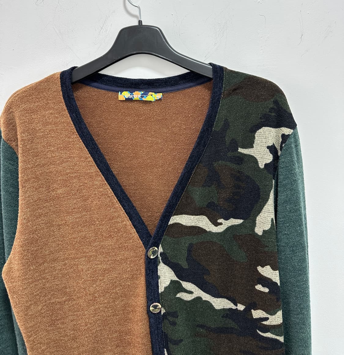 Vintage camo grunge cardigan 상품이미지4