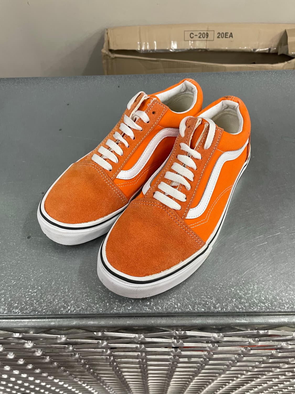 반스 올드스쿨 오렌지 245 상품이미지2