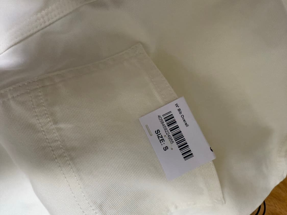 칼하트 화이트 오버롤 새거( 가격내림 ) 상품이미지3