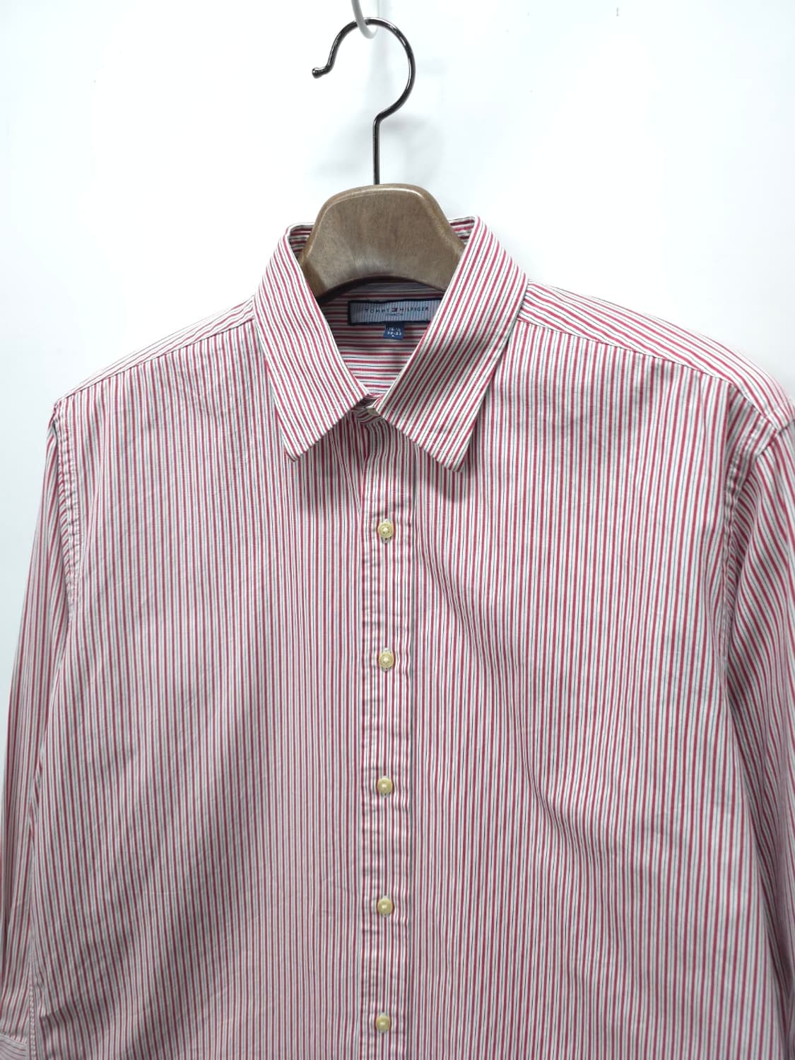 타미힐피거 레드 스트라이프 셔츠 (100~105) 상품이미지3