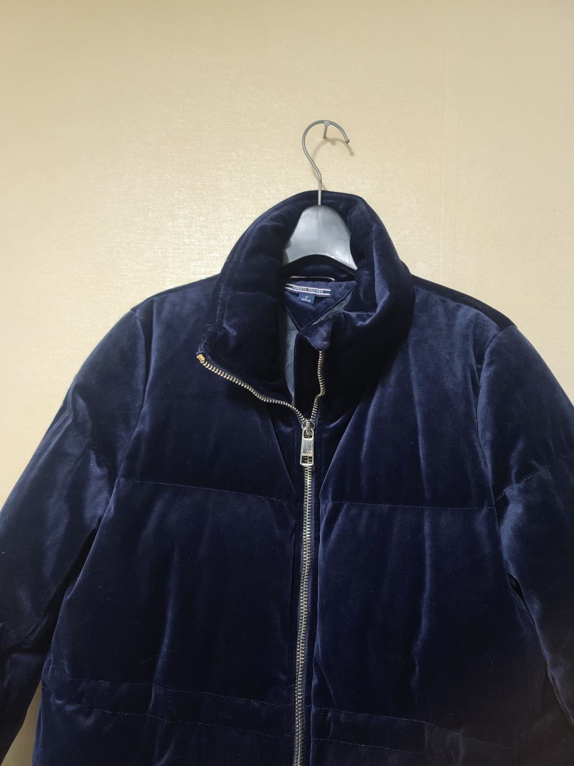 타미힐피거 하이넥 벨벳 덕다운 코트(패딩) 상품이미지2