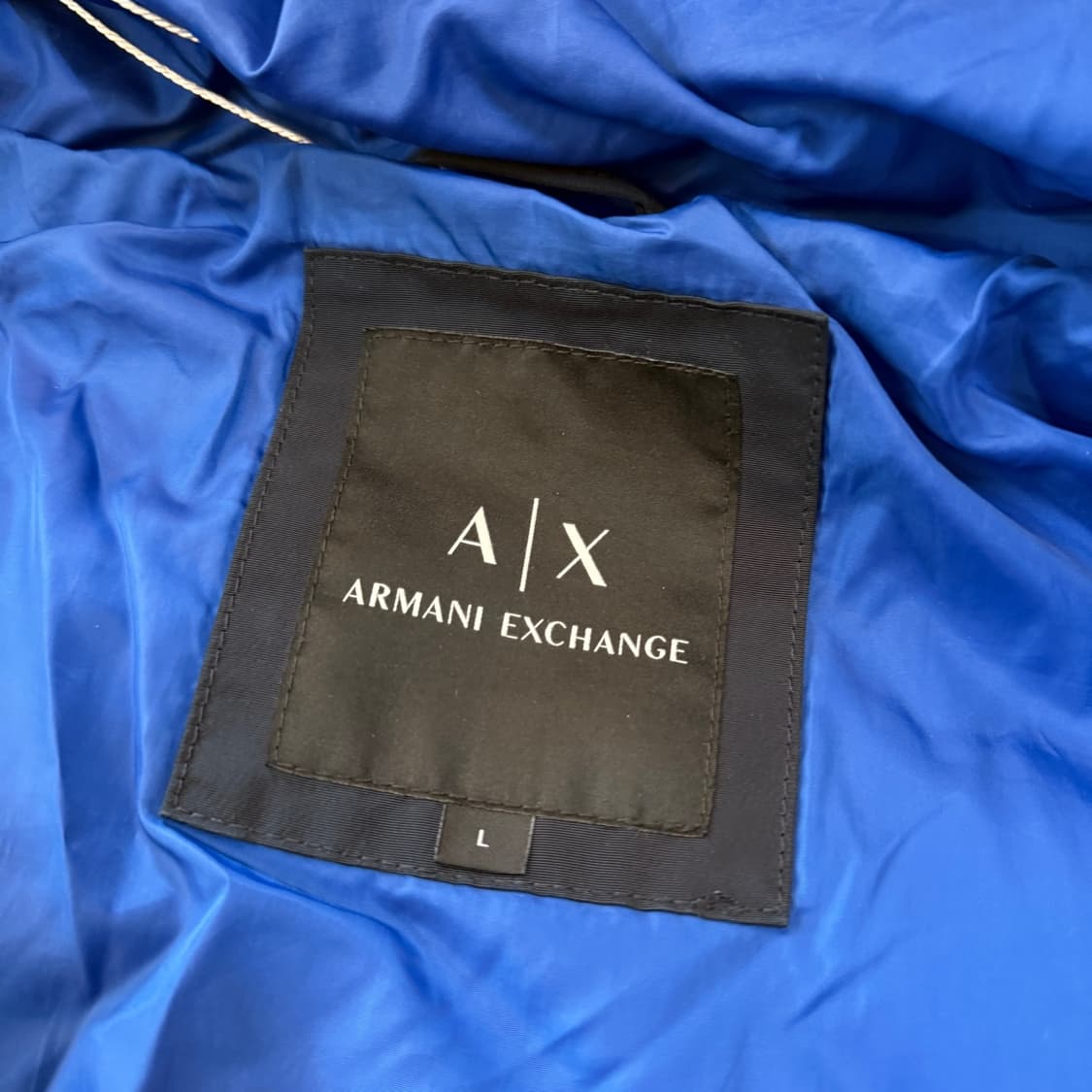 아르마니 익스체인지 후드 패딩 자켓 L XL 상품이미지9