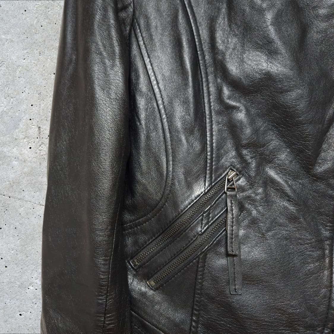 카시바디 양가죽 라이더 자켓 (90/S) 상품이미지5