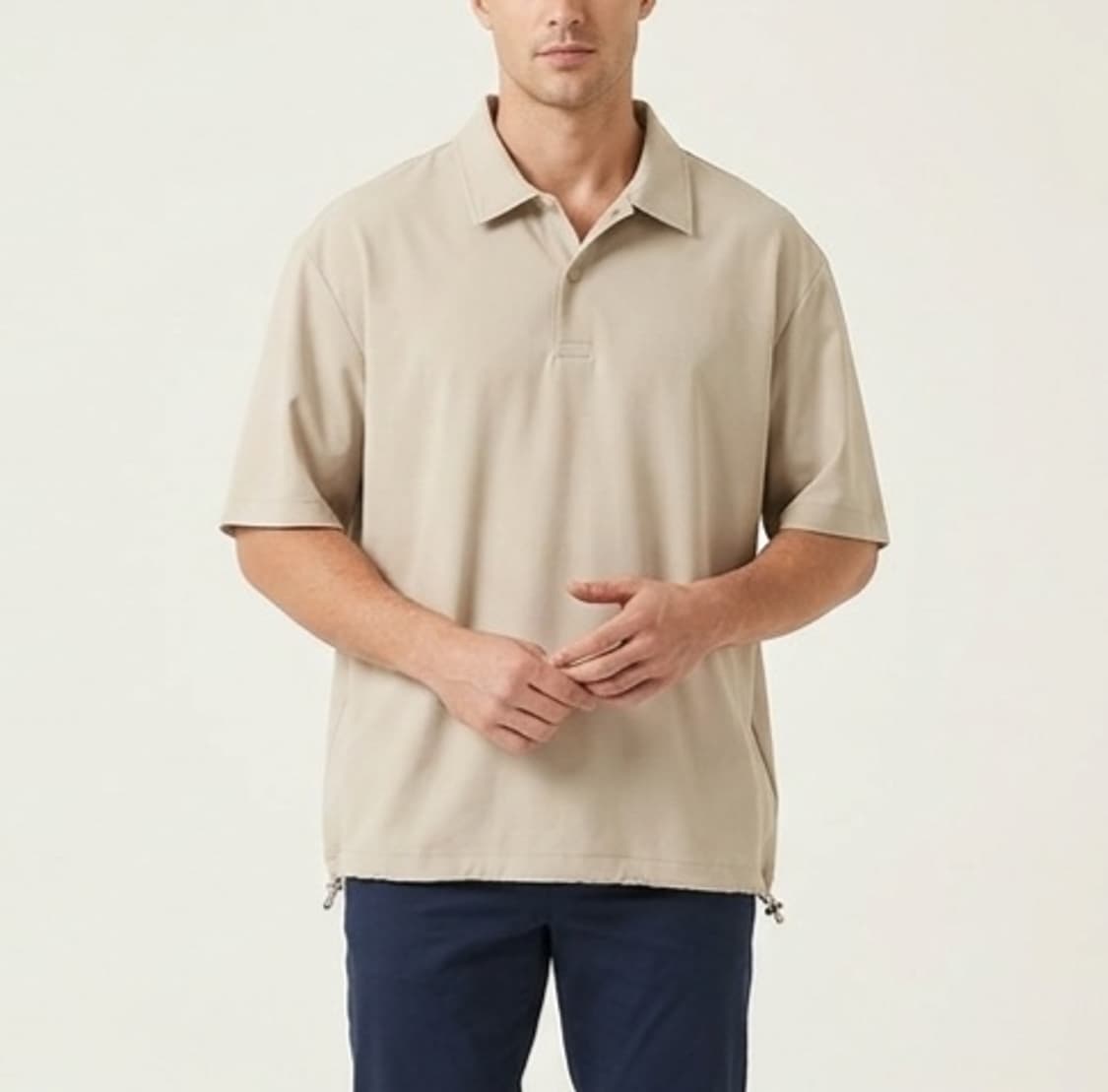 [110]스파오포맨 릴렉스핏 카라 티셔츠 상품이미지1