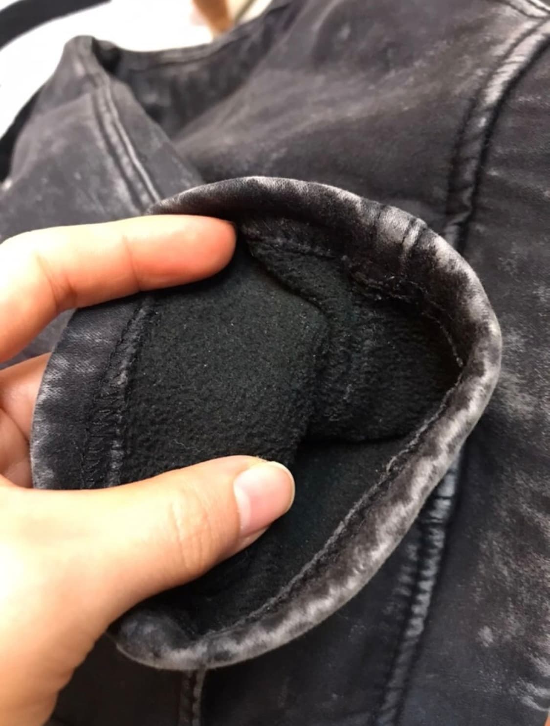두툼한 털기모 밴딩바지 m사이즈 상품이미지6