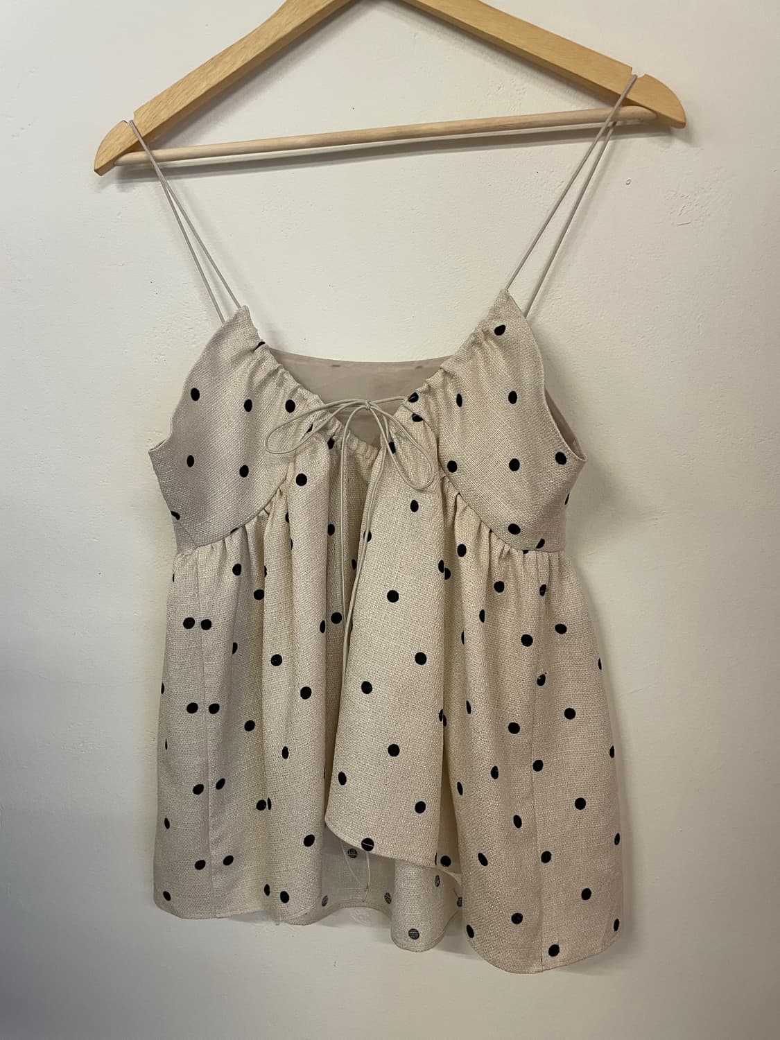 Dot print sleeveless top 상품이미지7
