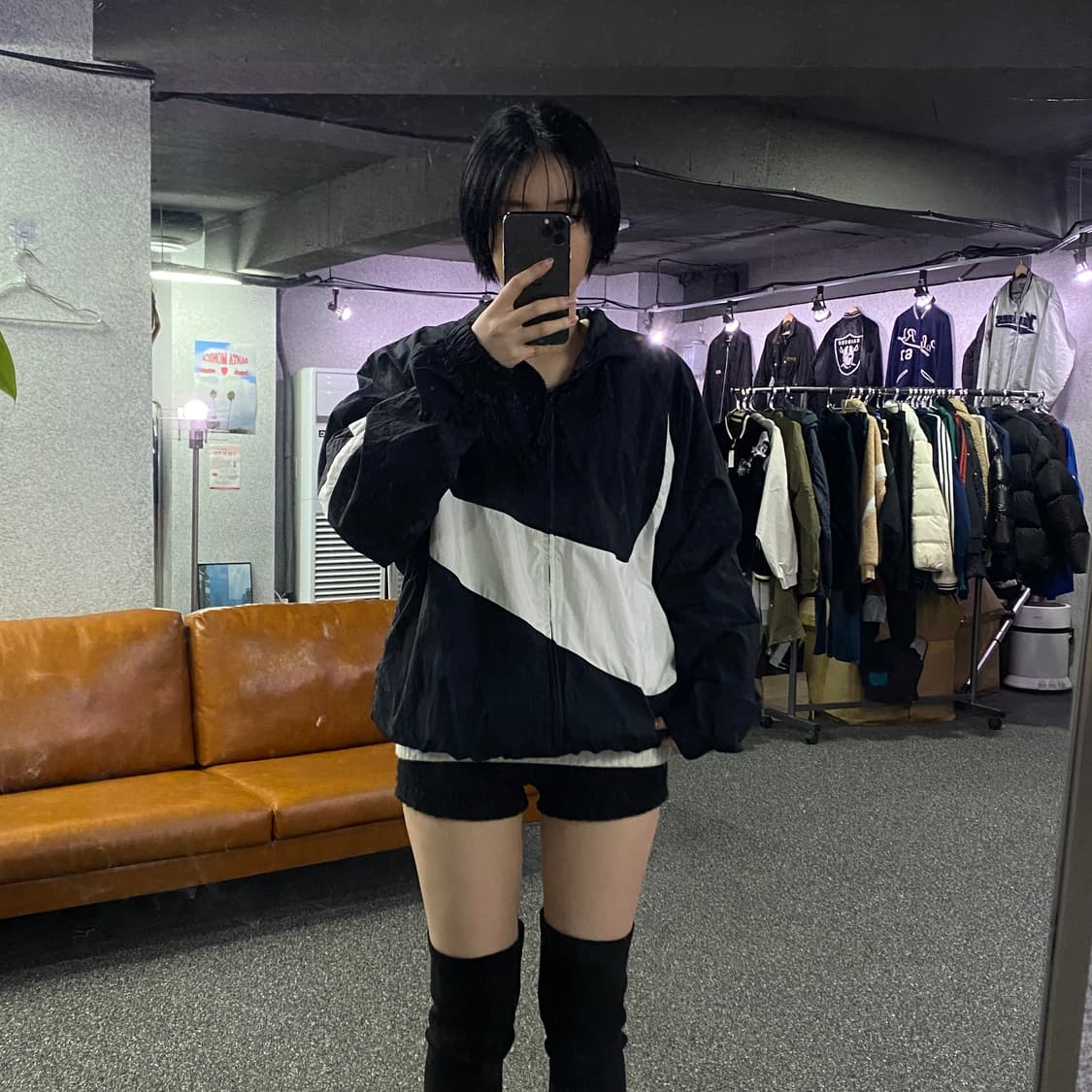 나이키 빅스우시 우븐 배색 바람막이 B3038 상품이미지1