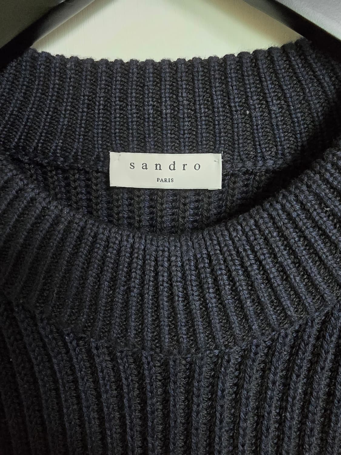 산드로 모크넥 니트 XL 상품이미지3
