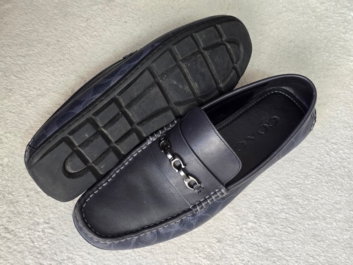 코치 Coach 시그니처 체인 드라이버 남성 로퍼 270size 상품이미지5