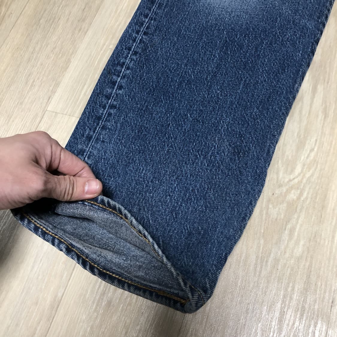 (34) 리바이스 Levi's 501 93 스트레이트핏 중청 데님 상품이미지4