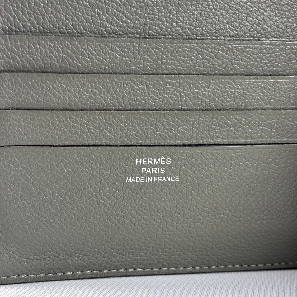 (풀구성,정품보증서)에르메스 시티즌 블루드프랑스 반지갑 그리스 상품이미지6