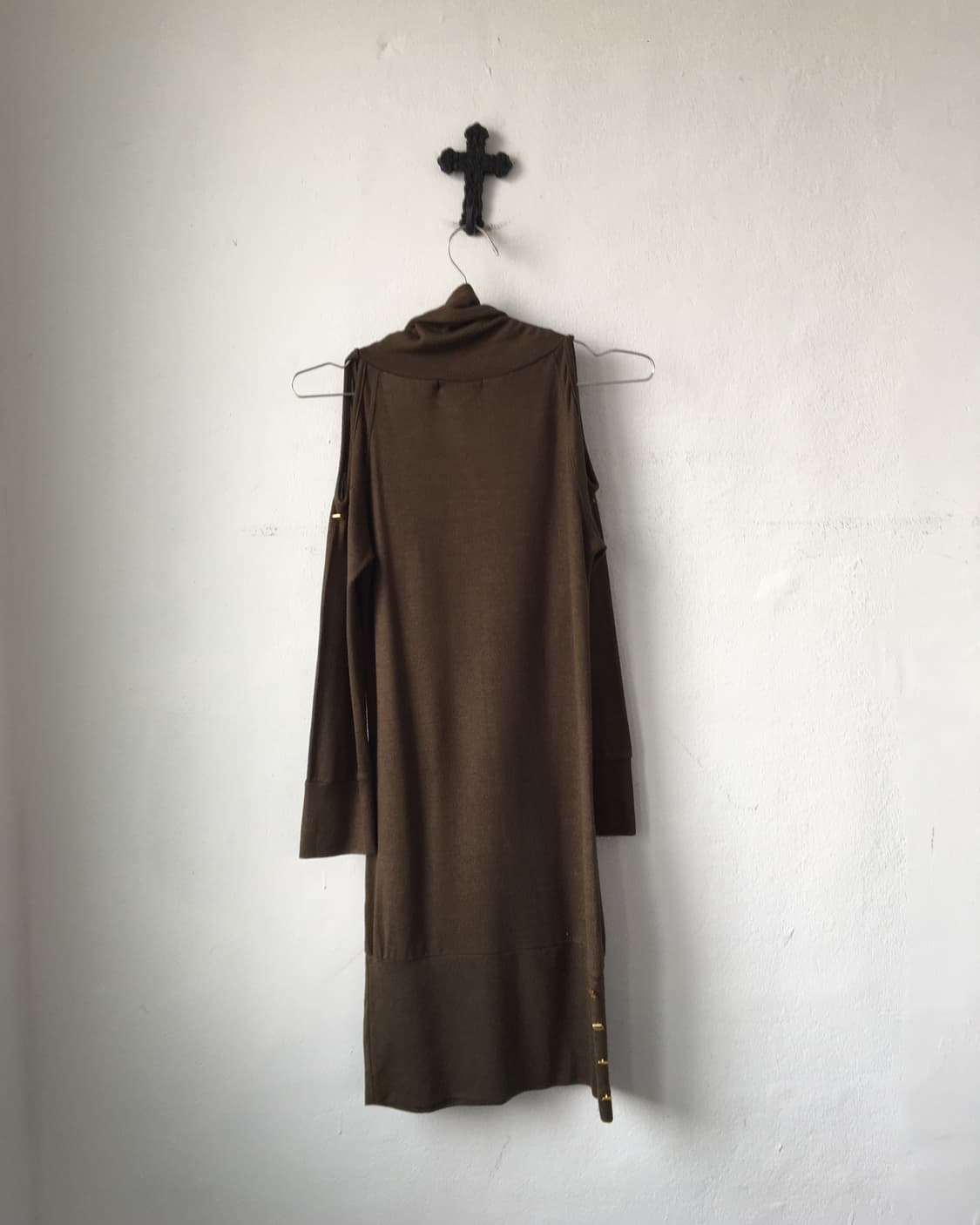 Cut off point high neck onepiece 상품이미지4