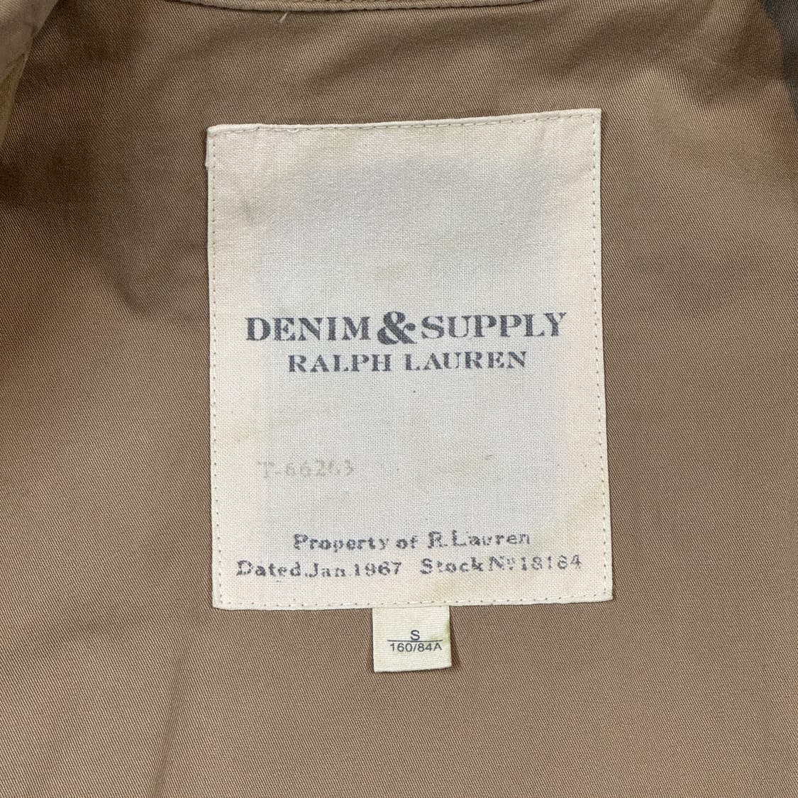 S) 데님앤서플라이 랄프로렌 밀리터리 오피서 자켓 상품이미지8