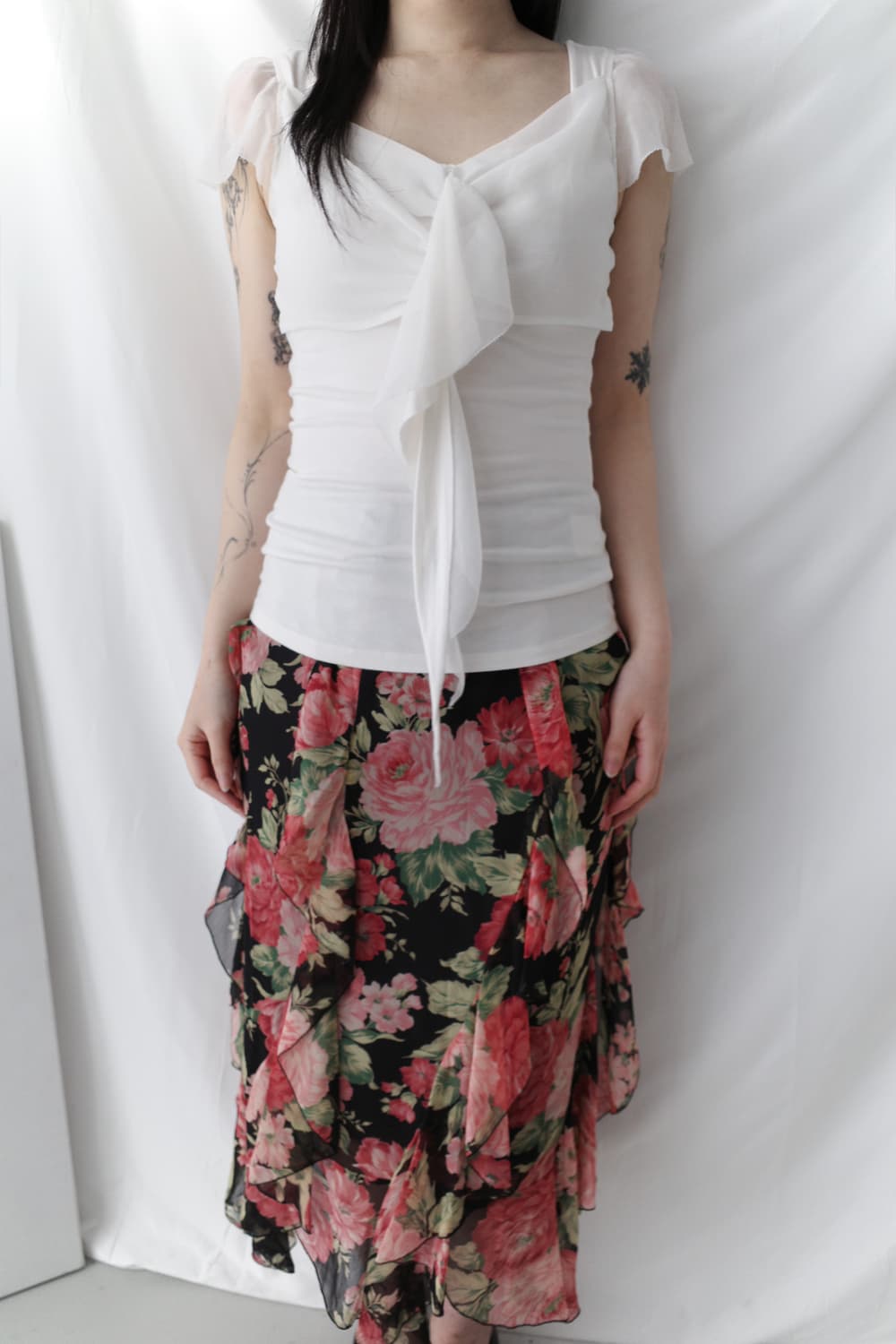 flower frill skirt 상품이미지6