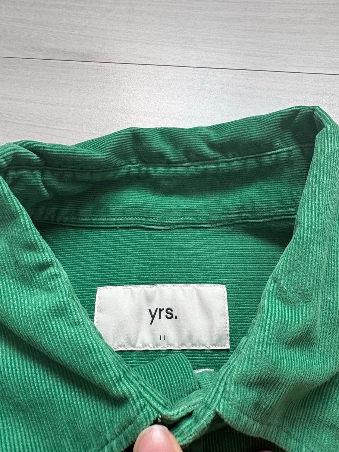 이얼즈어고 코듀로이 포이카 심록그린 2사이즈 상품이미지3