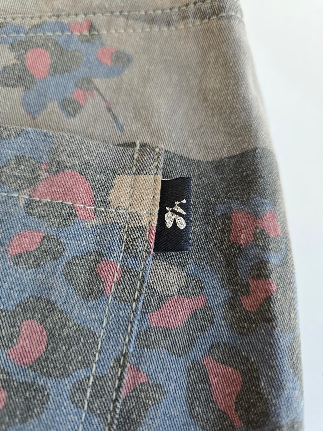 유쓰배쓰 YOUTHBATH 카모 미니 스커트 카키 S 상품이미지6