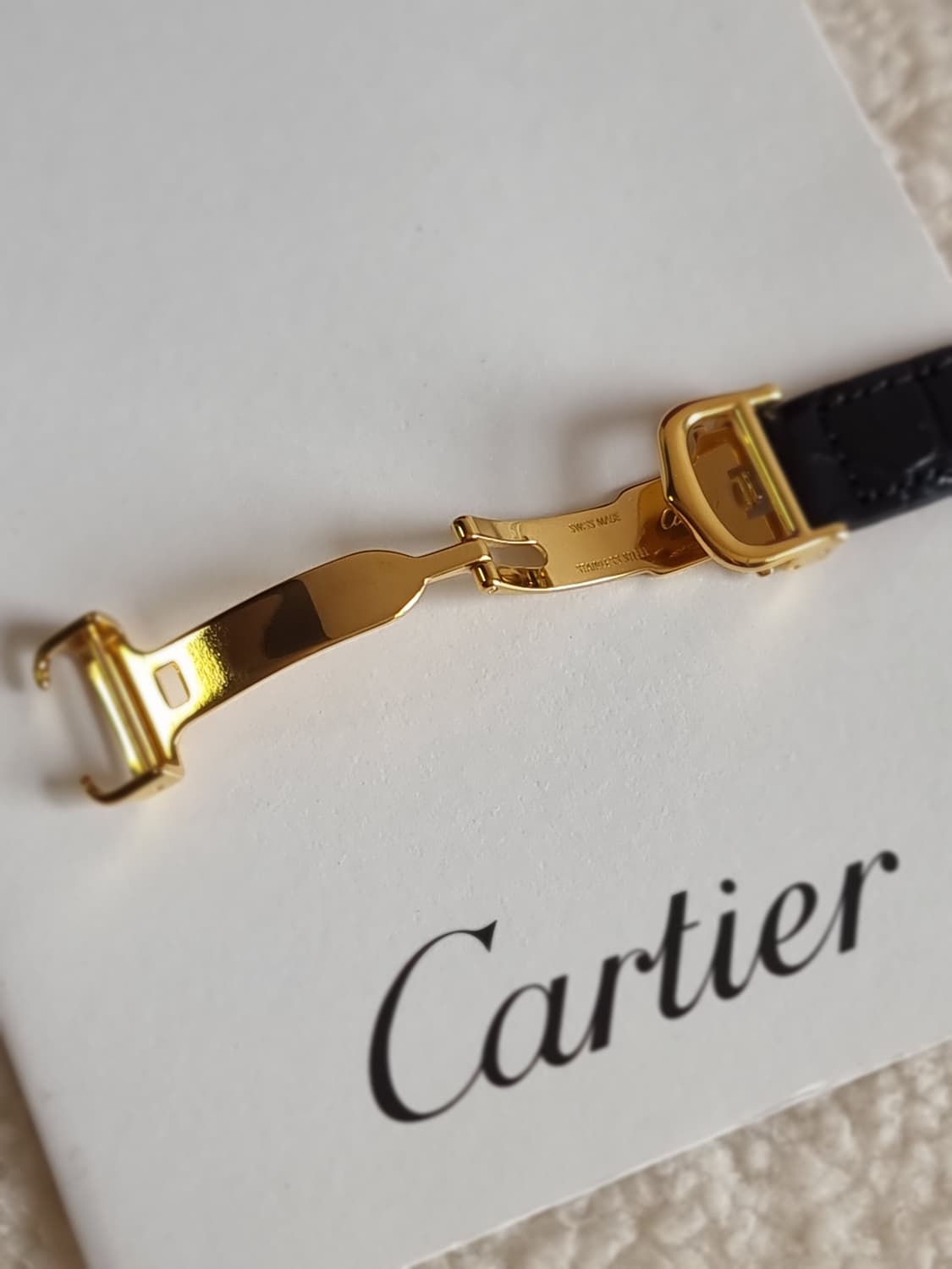 까르띠에 빈티지 탱크머스트 SM 디버클 여성 시계 99년대 상품이미지6