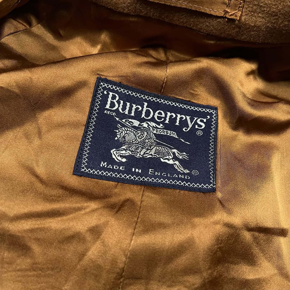 버버리 울 캐시미어 발마칸 코트  상품이미지4