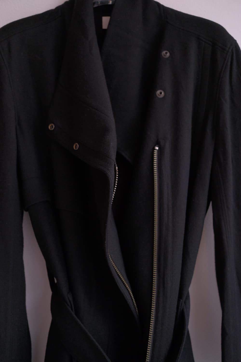 Asymmetric wool coat  상품이미지10