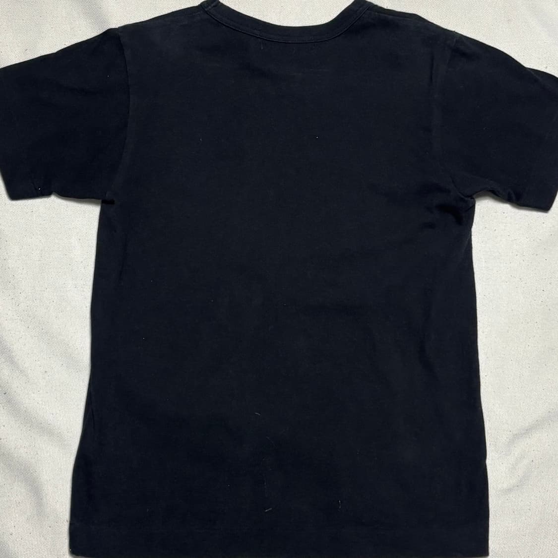 🫶🏻 꼼데가르송 여성용 골드하트와펜 블랙 반팔 티셔츠 🫶🏻 상품이미지3