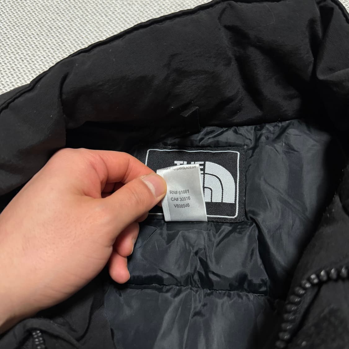 노스페이스 사이드포켓 나일론 패딩 파카 상품이미지3