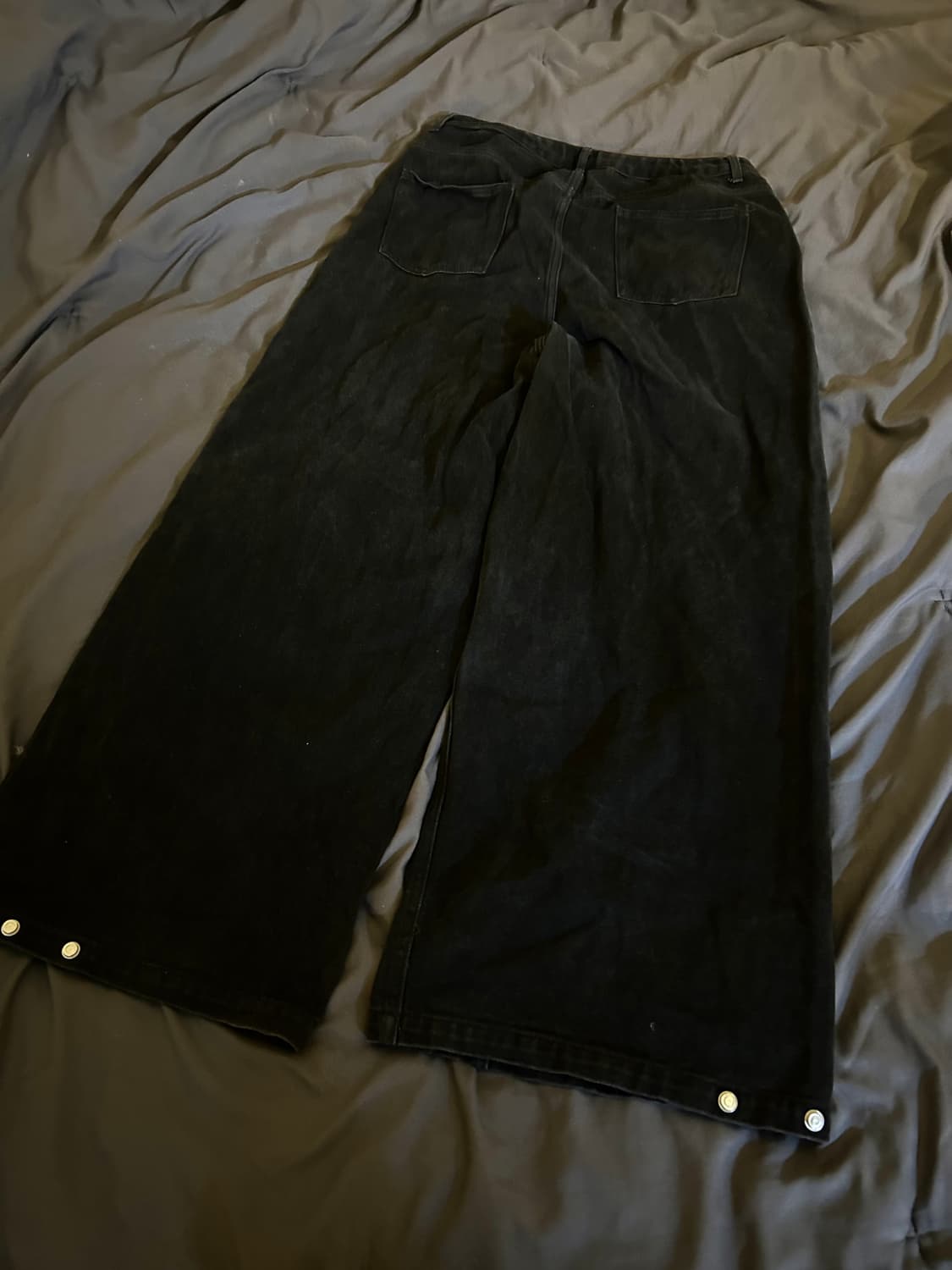 Side Stud Wide Pants 상품이미지1