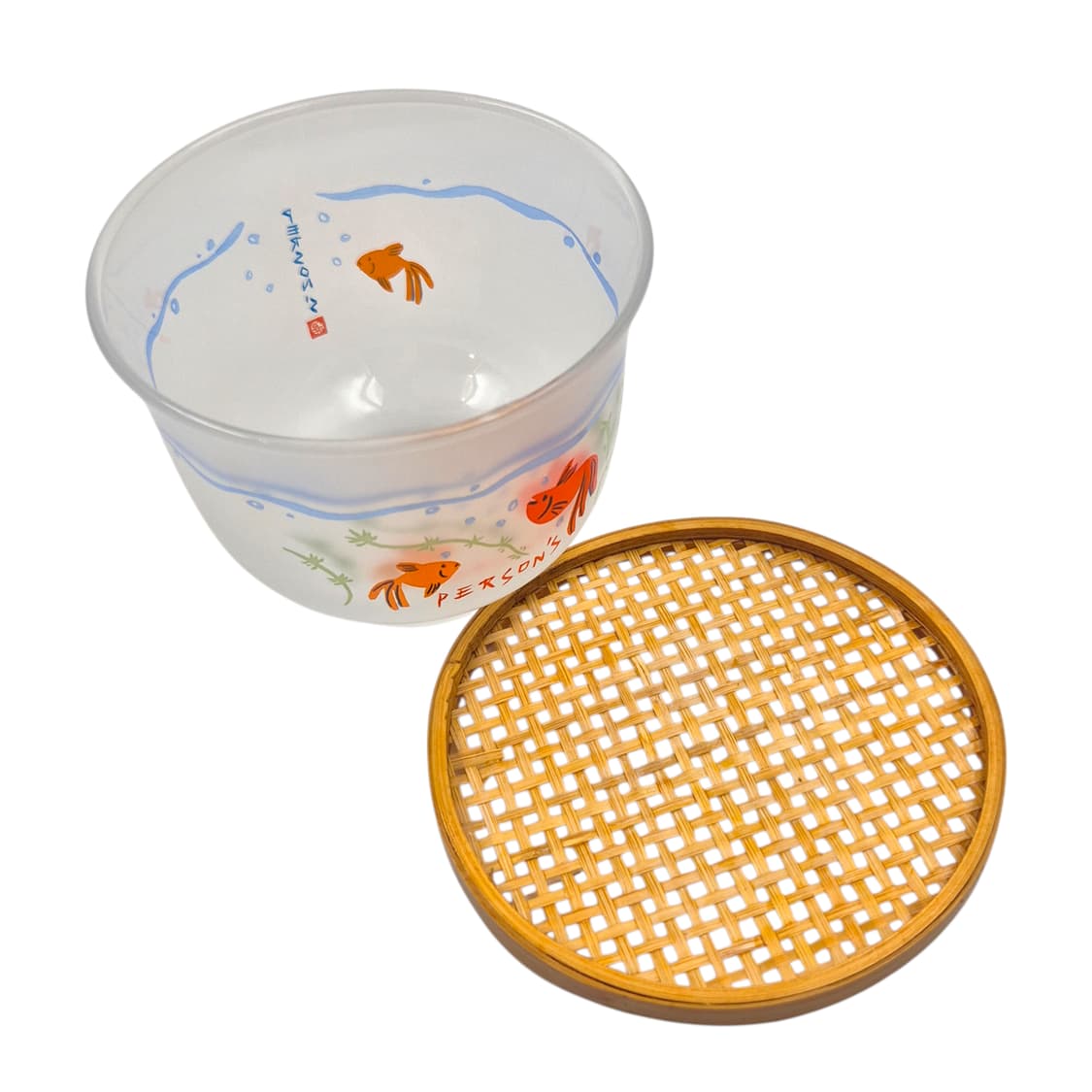 90s 파슨스 수초 금붕어 불투명 냉차 세트 1p 상품이미지3